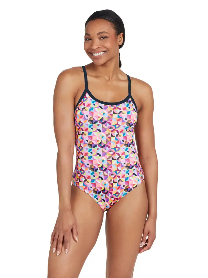 Out of Stock, Ver imagen de tamaño completo de Vista frontal de Product detail - Rhythm Strikeback Swimsuit RHY