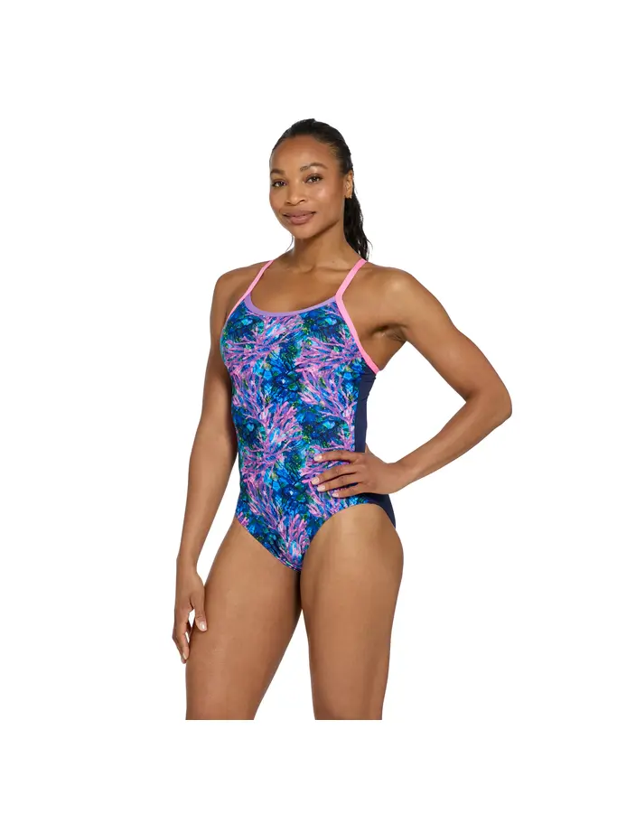 Sale,Clearance, view full size image of Front view of Product detail - Sea Life Strikeback Swimsuit SLIF