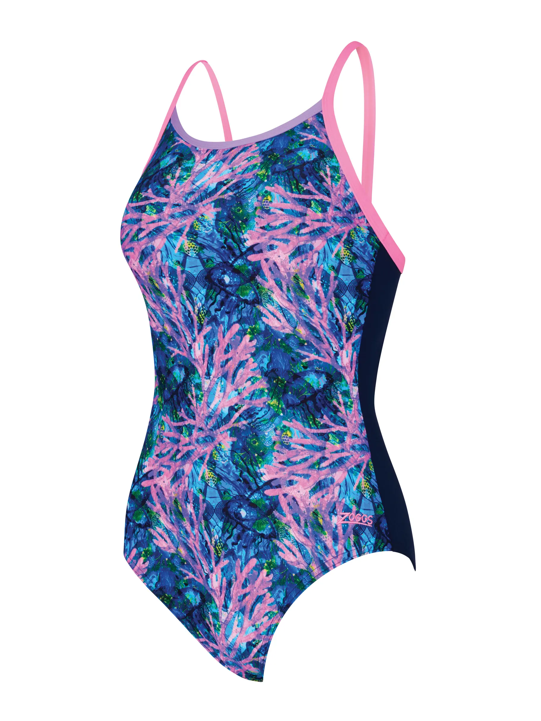 Sale,Clearance, view full size image of Front view of Product detail - Sea Life Strikeback Swimsuit SLIF