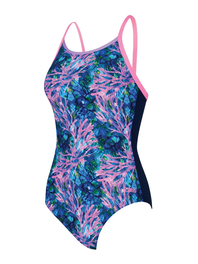 Sale,Clearance, view full size image of Front view of Product detail - Sea Life Strikeback Swimsuit SLIF