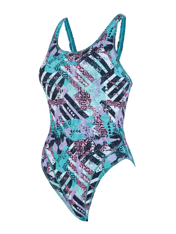 Sale,Clearance, view full size image of Front view of Product detail - Breakaway Masterback Swimsuit BRAW