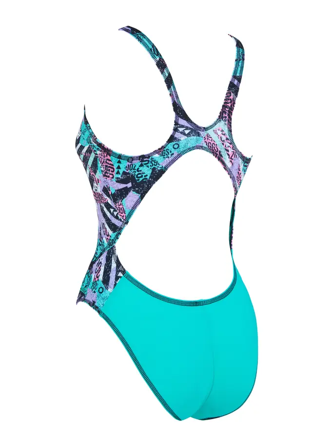 Sale,Clearance, view full size image of Front view of Product detail - Breakaway Masterback Swimsuit BRAW