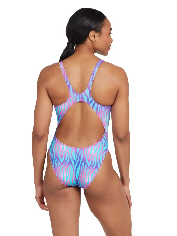Out of Stock,Sale, Ver imagen de tamaño completo de Vista frontal de Product detail - Swim Crazy Masterback One Piece SWCR