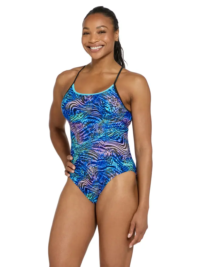 Sale,Clearance, view full size image of Front view of Product detail - Wildling Starback Swimsuit WILN
