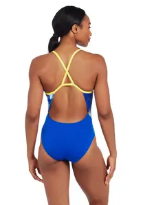 Display front view 2 of Product detail - Jungle Bird Tri Back One Piece JNBR