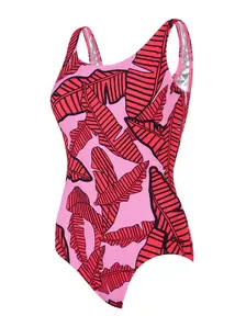 Display front view 6 of Product detail - Womens Awaken Pink Scoopback Swimsuit AWAK
