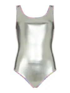 Display front view 6 of Product detail - Womens Crazy Clams Silver Lined Scoopback Swimsuit CRAZ