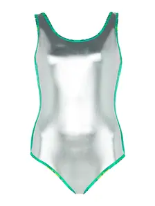 Display front view 7 of Product detail - Womens Look Inside Silver Lined Scoopback Swimsuit LIGN