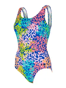 Display front view 5 of Product detail - Womens Sea Change Silver Lined Scoopback Swimsuit SECH