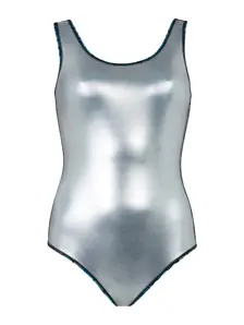 Display front view 5 of Product detail - Womens Sirene Silver Lined Scoopback Swimsuit SRNE