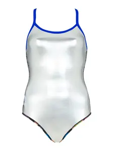 Display front view 7 of Product detail - Womens Sea Tribe Silver Lined Strikeback Swimsuit SEAT