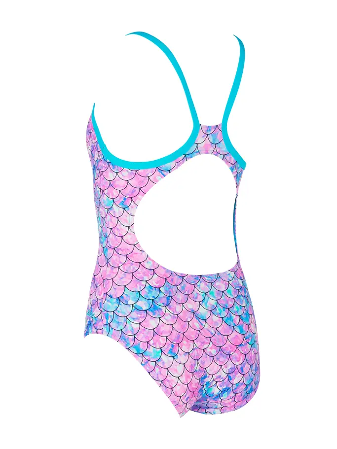 Sale,Clearance, view full size image of Front view of Product detail - Womens Sirene Sparkle Silver Lined Strikeback Swimsuit SISP