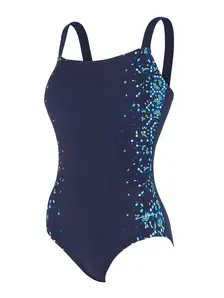 Display front view 4 of Product detail - Blue Chime Adjustable Classic Back Swimsuit BLC