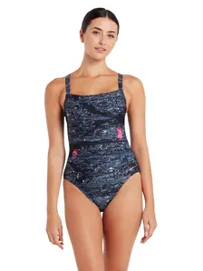 Display front view 1 of Product detail - Dusk Adjustable Classic Back One Piece Swimsuit DUSK