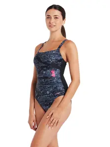 Display front view 6 of Product detail - Dusk Adjustable Classic Back One Piece Swimsuit DUSK