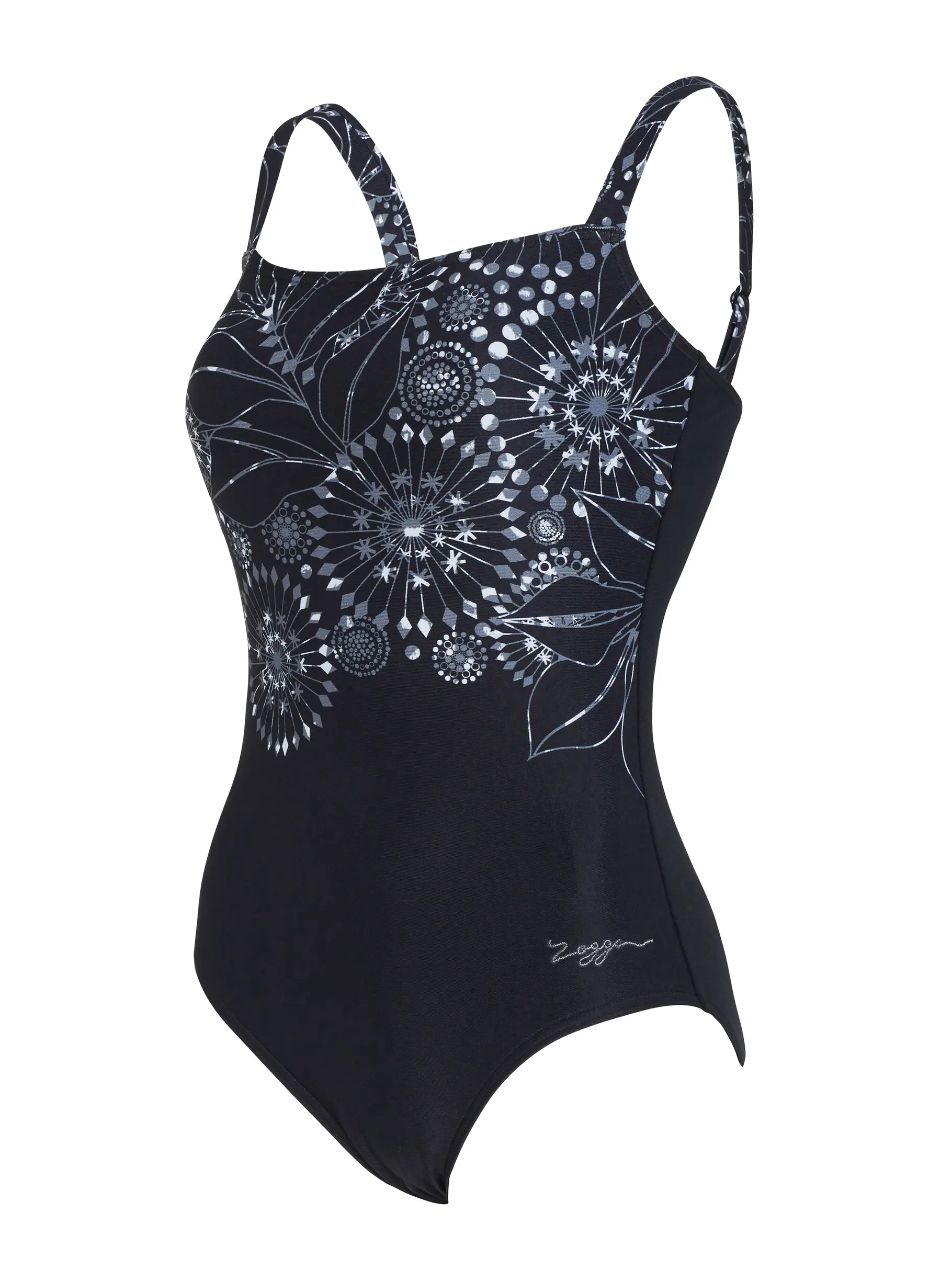 Out of Stock, Ansicht Großes Bild der Vorderseite Product detail - Stellar Adjustable Classic Back One Piece Swimsuit STL