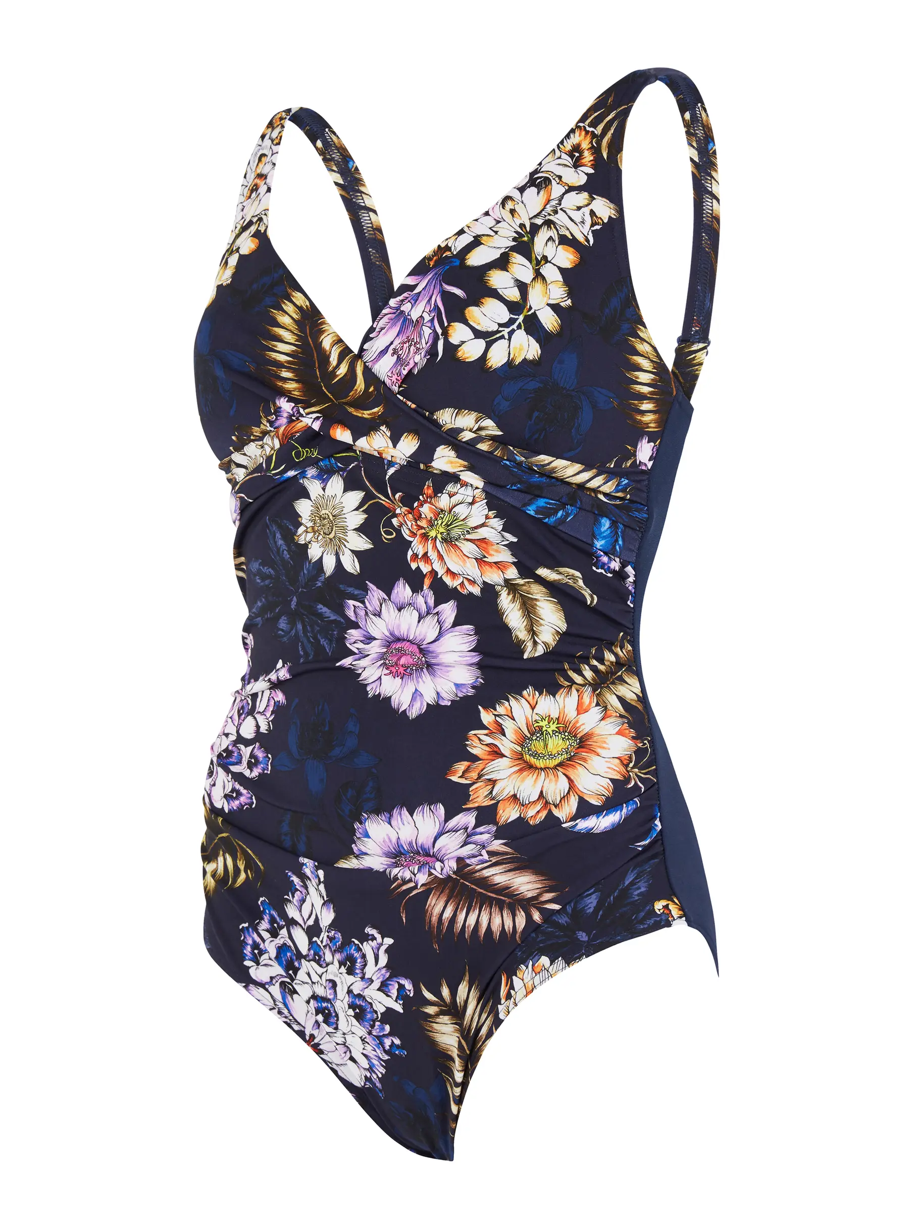 Out of Stock,Sale, Ansicht Großes Bild der Vorderseite Product detail - Enigma Mystery Classicback One Piece Swimsuit ENI