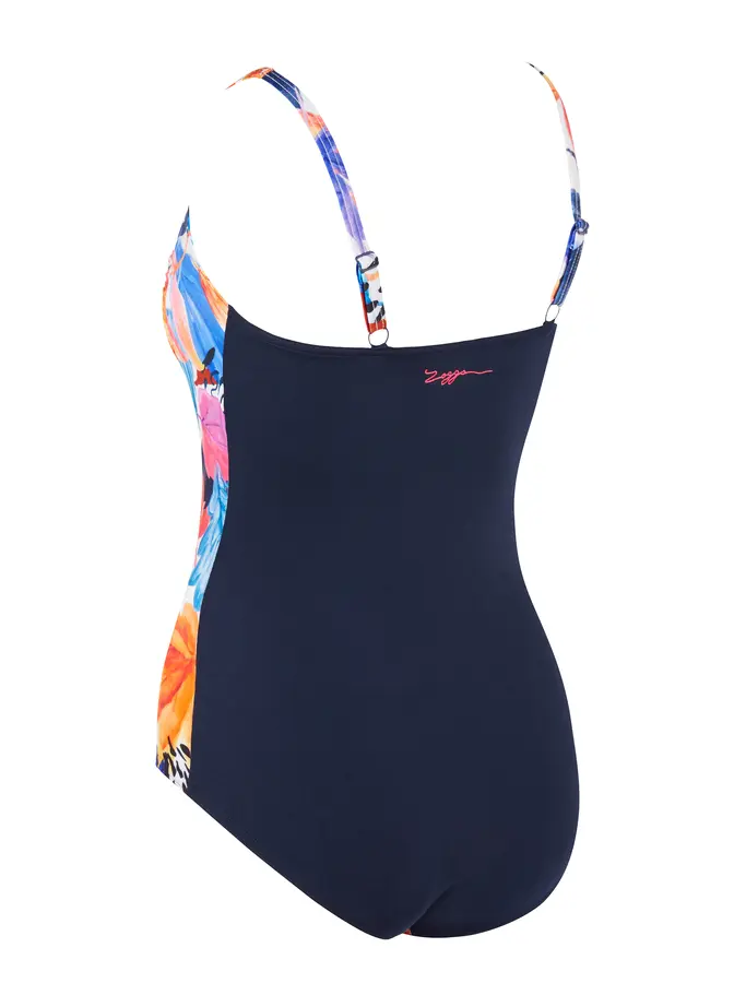 Out of Stock,Sale, Ansicht Großes Bild der Vorderseite Product detail - Biarritz Ruched Front One Piece Swimsuit BRRT