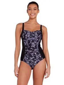 Display front view 1 of Product detail - Classique Ruched Front Swimsuit CLAS