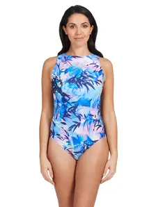 Display front view 7 of Product detail - Sasaya Hi Front Swimsuit SASA