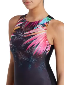 Display front view 4 of Product detail - Savannah Hi Front One Piece Swimsuit SVNH