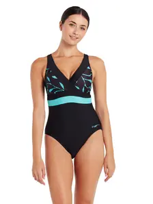 Display front view 1 of Product detail - Daintree Square Back One Piece Swimsuit DNTR