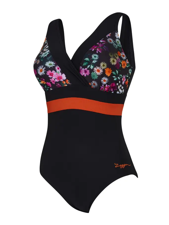 Sale,Clearance, view full size image of Front view of Product detail - Dream Square Back Swimsuit DREA
