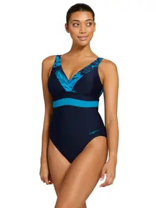 Display front view 4 of Product detail - Womens Fiji Squareback Swimsuit FIJI