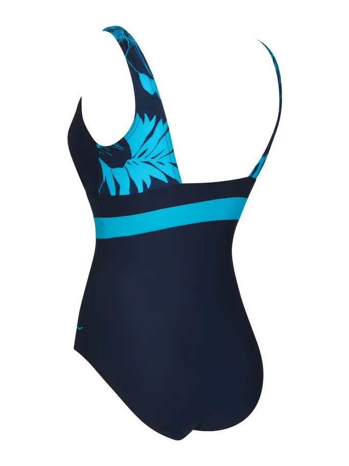 New, view full size image of Front view of Product detail - Womens Fiji Squareback Swimsuit FIJI