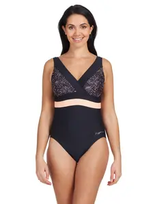 Display front view 1 of Product detail - Gemini Square Back Swimsuit GMNI