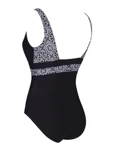 Display front view 7 of Product detail - Womens Opulence Square Back One Piece Swimsuit OPUL