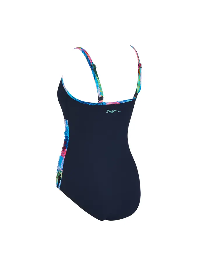 New, view full size image of Front view of Product detail - Womens Atlantis Multiway 1 Piece Swimsuit ATLA