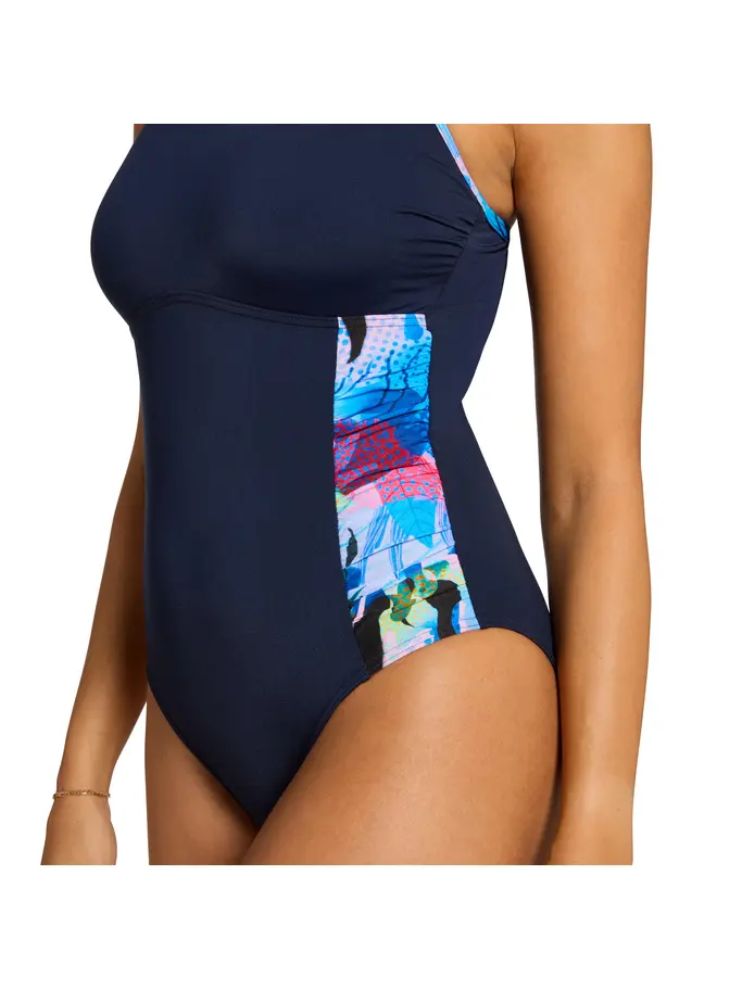 New, view full size image of Front view of Product detail - Womens Atlantis Multiway 1 Piece Swimsuit ATLA