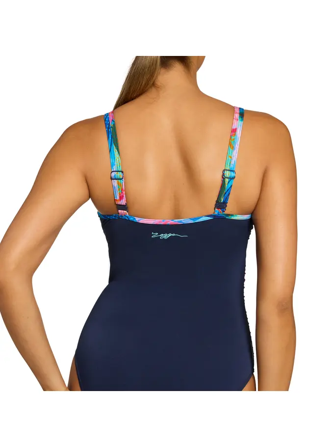 New, view full size image of Front view of Product detail - Womens Atlantis Multiway 1 Piece Swimsuit ATLA