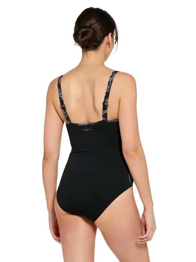 Sale,Clearance, view full size image of Front view of Product detail - Womens Jumera Multiway One Piece Swimsuit JUME