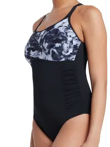 Display front view 4 of Product detail - Marble Multiway One Piece Swimsuit MRB