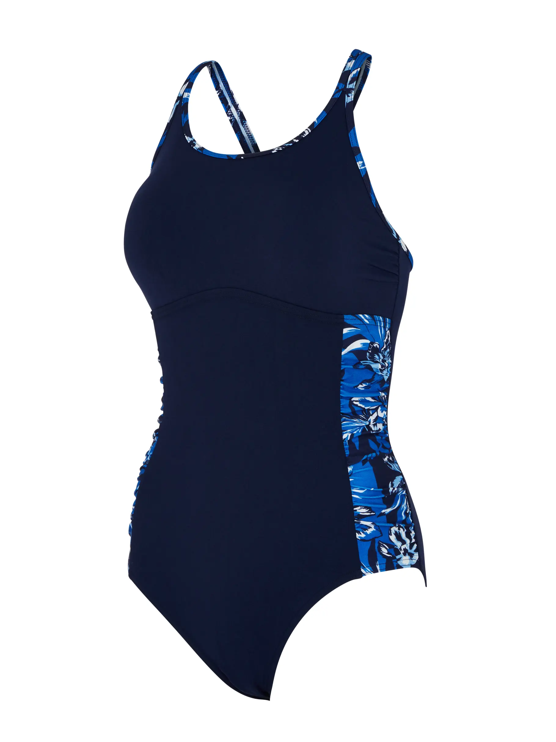 Sale, view full size image of Front view of Product detail - Sapphire Multiway One Piece Swimsuit SPPH