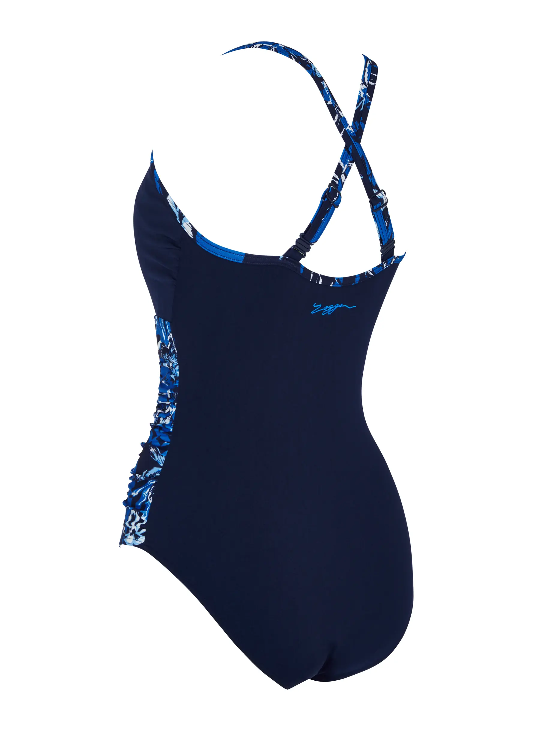 Sale, view full size image of Front view of Product detail - Sapphire Multiway One Piece Swimsuit SPPH
