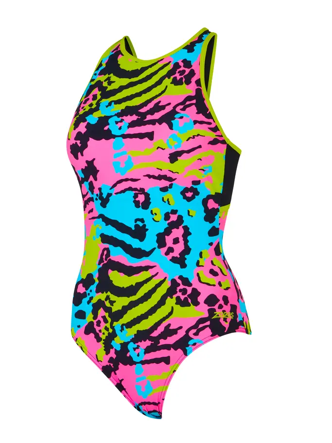 Sale,Clearance, view full size image of Front view of Product detail - Womens Brave Crossback Swimsuit BRAV