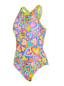 Display front view 1 of Product detail - Womens Joyful Silver Lined Crossback Swimsuit JOPK