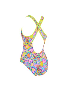 Display front view 2 of Product detail - Womens Joyful Silver Lined Crossback Swimsuit JOPK