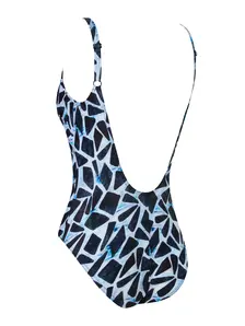 Display front view 6 of Product detail - Womens Moonstone Sleekback Swimsuit MOON