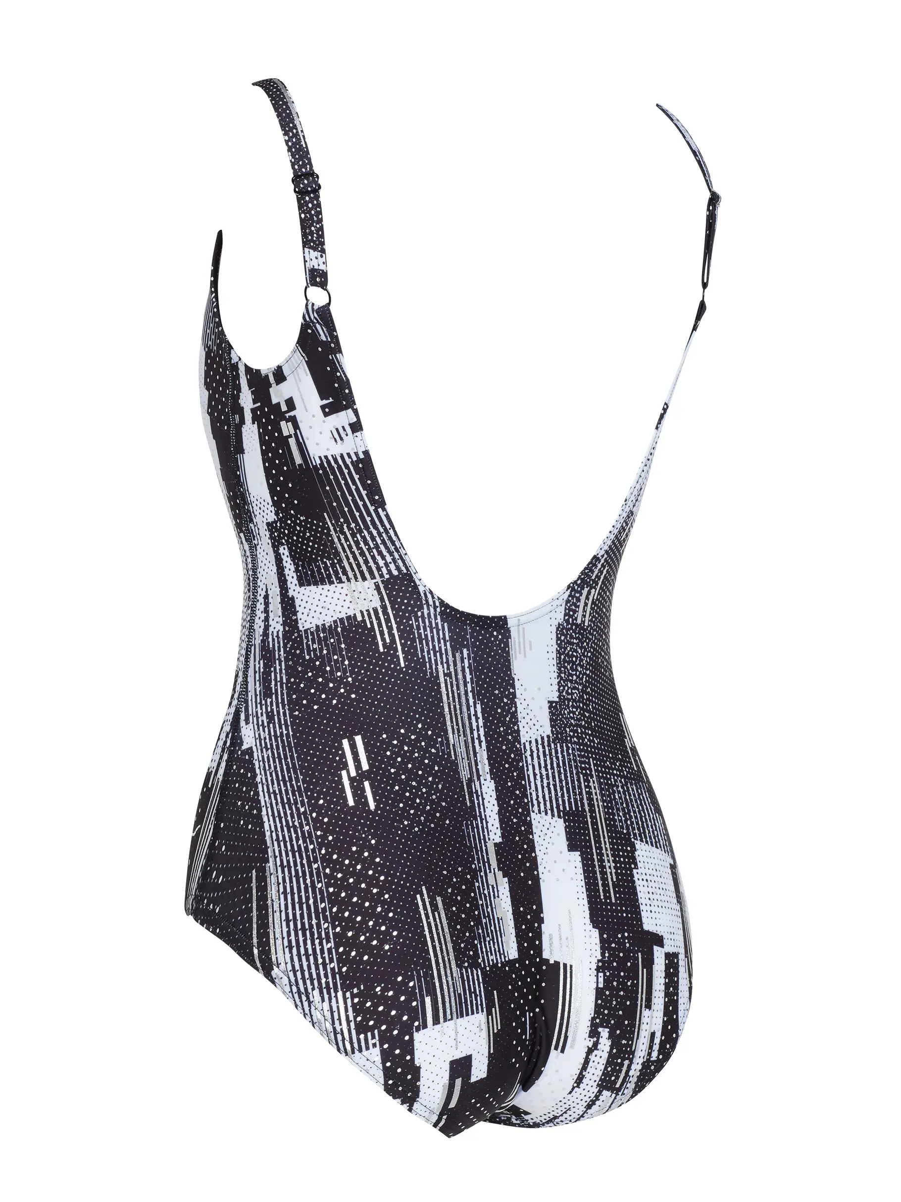 Sale,Clearance, view full size image of Front view of Product detail - Shimmer Sleekback One Piece Swimsuit SHMM