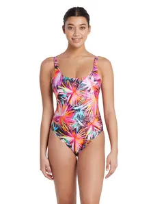 Display front view 1 of Product detail - Savannah Sleekback One Piece Swimsuit SVNH