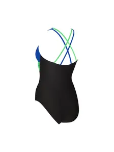 Display front view 6 of Product detail - Womens Elaine Panel Crossback Swimsuit ELAI