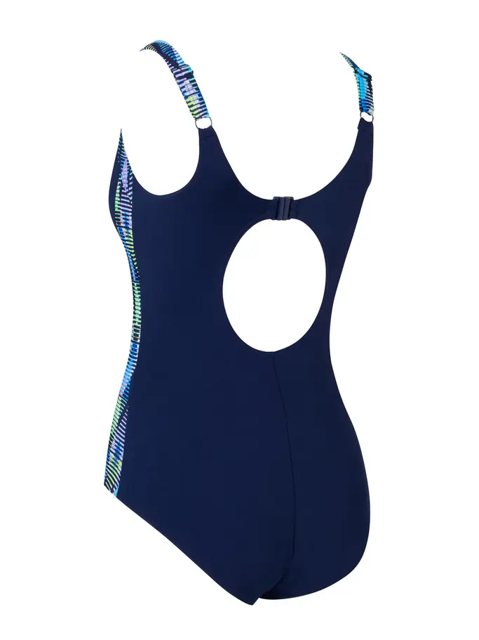 Sale,Clearance, view full size image of Front view of Product detail - Circus Ankor Clipback Swimsuit CRCS