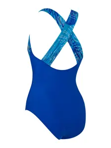 Display front view 7 of Product detail - Womens Nautilus Ruch Crossback Swimsuit NAUT