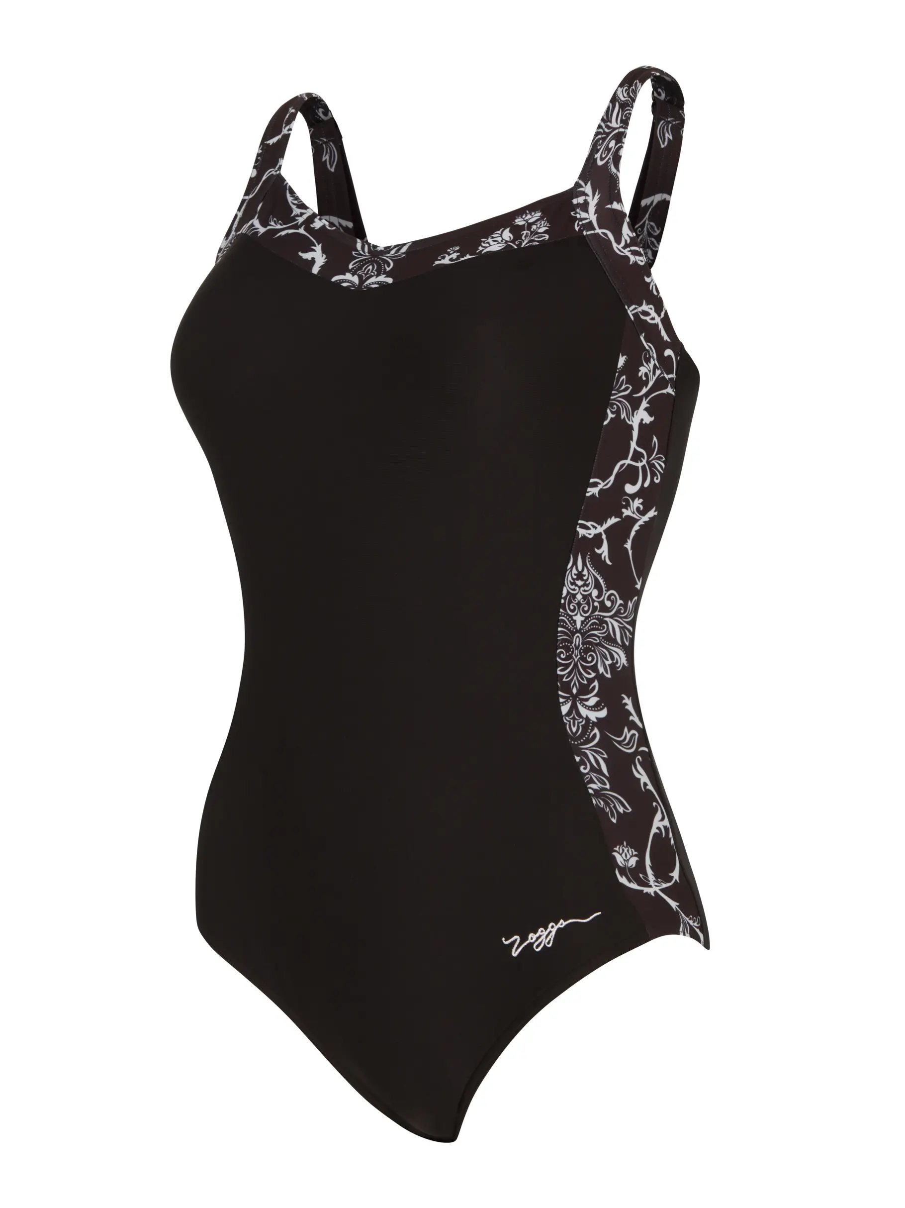 Sale, view full size image of Front view of Product detail - Classique Ankor Clipback Swimsuit CLAS