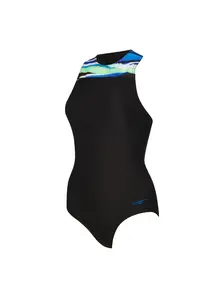 Display front view 6 of Product detail - Womens Elaine Zip Back Swimsuit ELAI