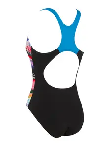 Display front view 6 of Product detail - Prism Geo Powerback Swimsuit PRIS